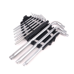 9Pcs HEXON Torx Key Set Hex Keyชุดชุบโครเมี่ยม - Product Image 2