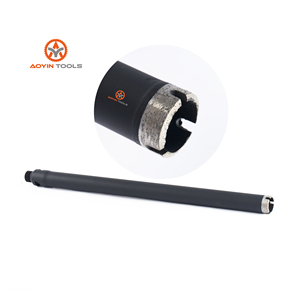 Brocas de núcleo húmedo de segmento de diamante personalizadas de alta resistencia soldadas con láser precisas: para hormigón duro/curado/reforzado, bloques de ladrillos - Product Image 4