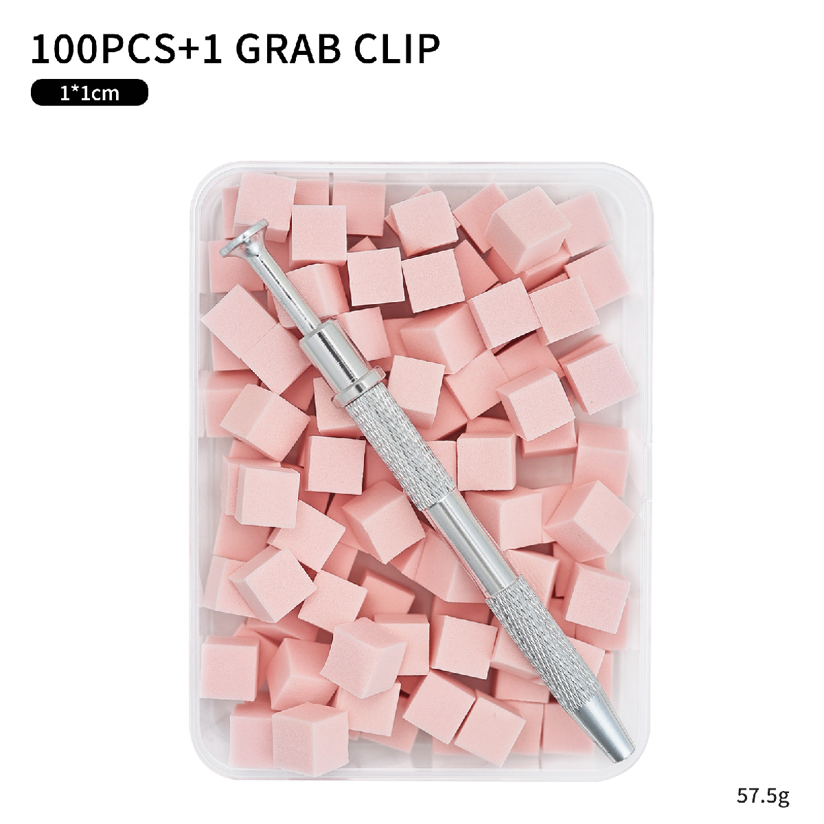100 pièces avec sélecteur rose