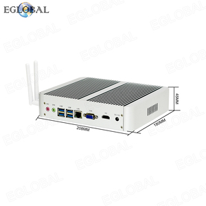 Nuevo Eglobal Fanless MINI PC Barebone 8250U con Core I3 8145U I5 8250U Wifi BT Mini computadora de escritorio - Product Image 6