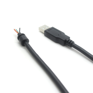 High Quality <strong>Custom</strong> <strong>USB</strong> <strong>2</strong>.<strong>0</strong> AM to Open End Data Cable Made with Pure Copper for Printer Computer Barcode Scanner Use