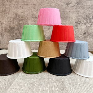 Tùy chỉnh dùng một lần Chất lượng cao cấp thực phẩm tráng miệng lót cho đo <span class=keywords><strong>cupcake</strong></span> Baking cốc giấy - Product Image 3