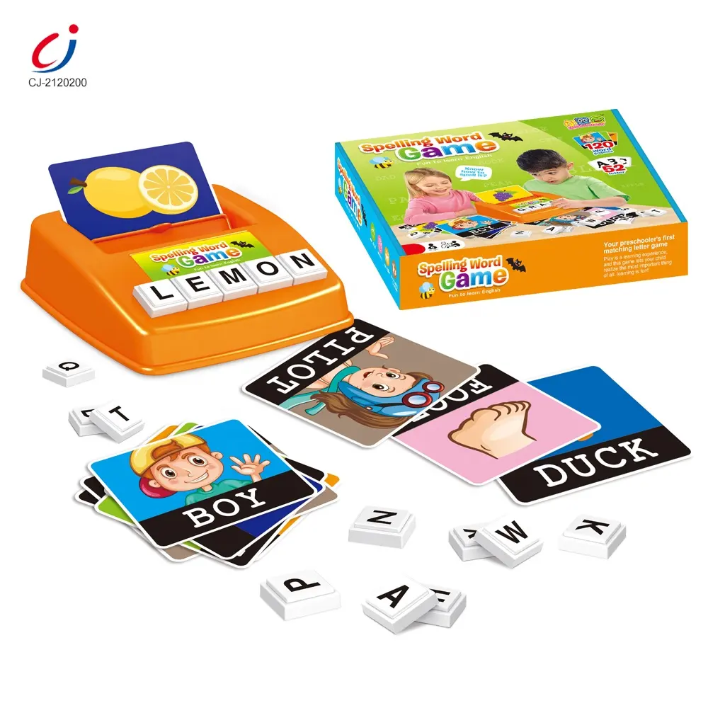 Alfabeto cognitivo Montessori para niños, juguete educativo de práctica de escritura con palabras en inglés, juego de memoria con letras a juego