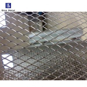 Il diamante espanso di alluminio decorativo durevole della maglia metallica esagonale perforato con il taglio della saldatura di piegatura che elabora i servizi - Product Image 3