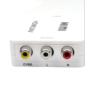 Convertidor Mini HDMI a AV RCA de alta calidad Convertidor 1080p HDMI a 3RCA - Product Image 3