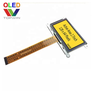 TOP WIN 2.7 ''2.7 Inch Khung Sắt 2.7 Inch Độ Phân Giải 128X64 16 Grayscale 30 Pin Màn Hình Oled UG-2864ASYDT01 Cáp <span class=keywords><strong>Fpc</strong></span> Dài - Product Image 5