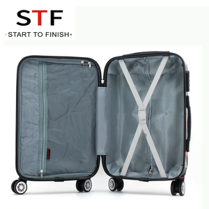 Travel Durable 3pcs Set <strong>100</strong>% PP Suitcase <strong>Trolley</strong> Suitcase Rolling Hard Shell Spinner Carry on Luggage Set - Product Image 5