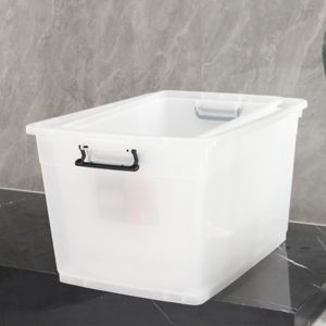 GREENSIDE contenitore 34L di grande capacità contenitore in plastica trasparente multiuso in PP - Product Image 6
