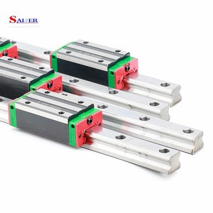 Piezas de máquina enrutadora CNC, guías lineales RG30 RG35 RG45, rieles lineales con bloques de guía lineal, sistema de riel de guía lineal