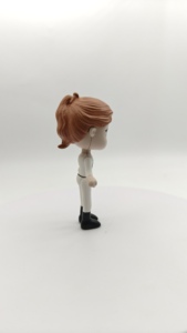 ミニソリッドPVCシミュレーション人間シェフモデルオリジナルデザイン漫画玩具フィギュアABS素材で作られた子供のための職業をふりをする - Product Image 4