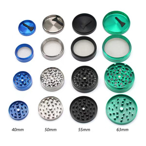 50mm Direct Sales <strong>Grinder</strong> Customized logo Multi Size Metal 4-layer <strong>Grinder</strong> - Product Image 6