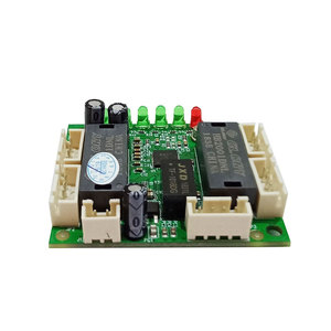 5ポート10/100Mbps Networkスイッチ出力5PCS 4Pinヘッダ2.54ミリメートルDC Input 2pinヘッダPitch 2.54ミリメートル工場生産中国製 - Product Image 4