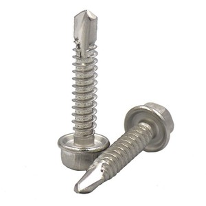 410 paslanmaz çelik altıgen vida kafa havşa Dove vida M4.2M4.8 25mm matkap kuyruk Ruspert finiş-ince kaba vida ISO metrik - Product Image 1