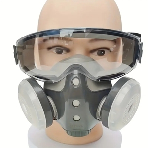 Bestseller Industrieller chemischer Atemschutz filter mit vollem Gesicht Taktische anti toxische Staub reißgas maske - Product Image 2