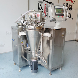 SPX Lab homojenleştirici makine süt kimyasalları işlemek için ısıtmalı karıştırıcı ile çift ceket vakum karıştırıcı - Product Image 2