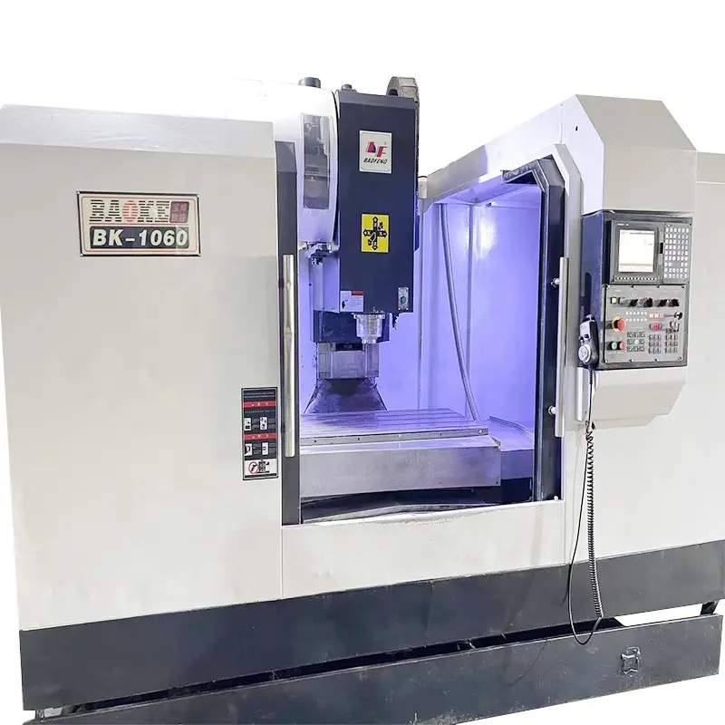 VMC 1060 Vertical Combo Cnc 3 Axis 4 Axis Mitsubishi Cnc Milling Machine untuk Dijual