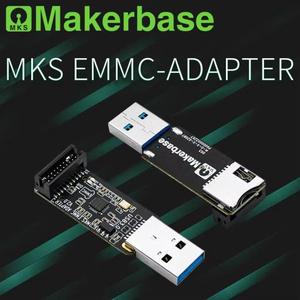 Запчасти для 3D-принтера Makerbase EMMC-ADAPTER V2 USB 3,0 считыватель для MKS EMMC модуль Micro SD TF карты MKS Pi MKS SKIPR - Product Image 3