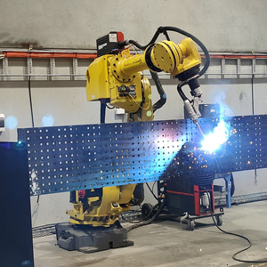 FANUC Industrial <strong>Robot</strong> Arm 6 Axis M-710iC/50 for <strong>Loading</strong>, <strong>Unloading</strong>, Welding Equipment With Mig Mag Welding <strong>Machine</strong>