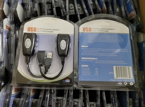 USB UTP Extenderขยายอะแดปเตอร์กว่าเดี่ยวRJ45เครือข่ายอีเธอร์เน็ตCAT5eเคเบิ้ลถึง50เมตร150FT - Product Image 6