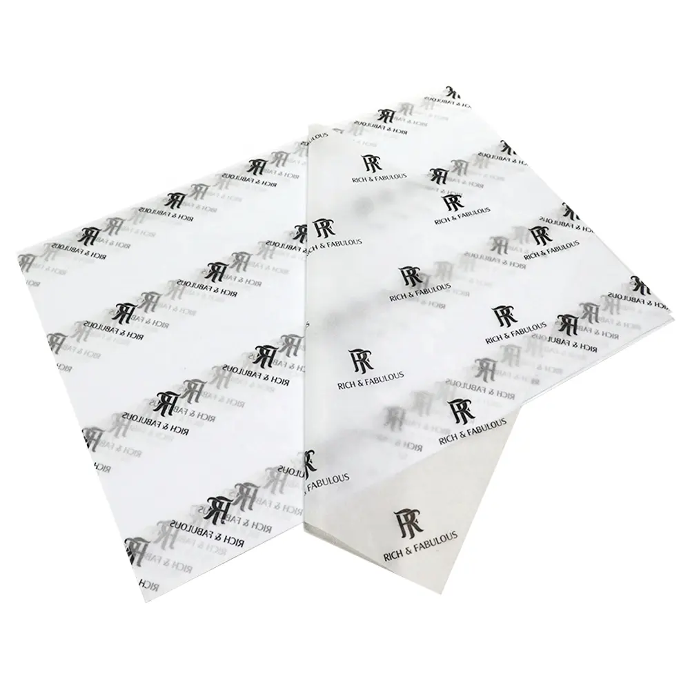 Customized Printed Logo Silk Paper Wrapping Tissue Paper