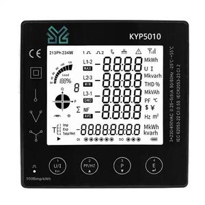 ModbusRS485パネル搭載アナログ出力0.5S多機能パワーメーター - Product Image 1