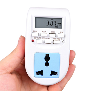 AL-06 Timer di alta qualità 24 ore 220V-240V 50/60Hz 2000W Timer digitale interruttore orario con presa UK e spina UK Smart Home Plug - Product Image 1