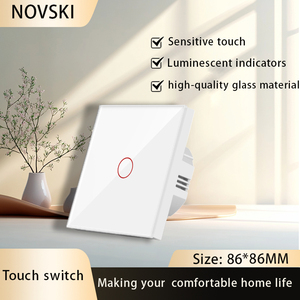1组触摸开关，带高品质家用玻璃框架 - Product Image 4