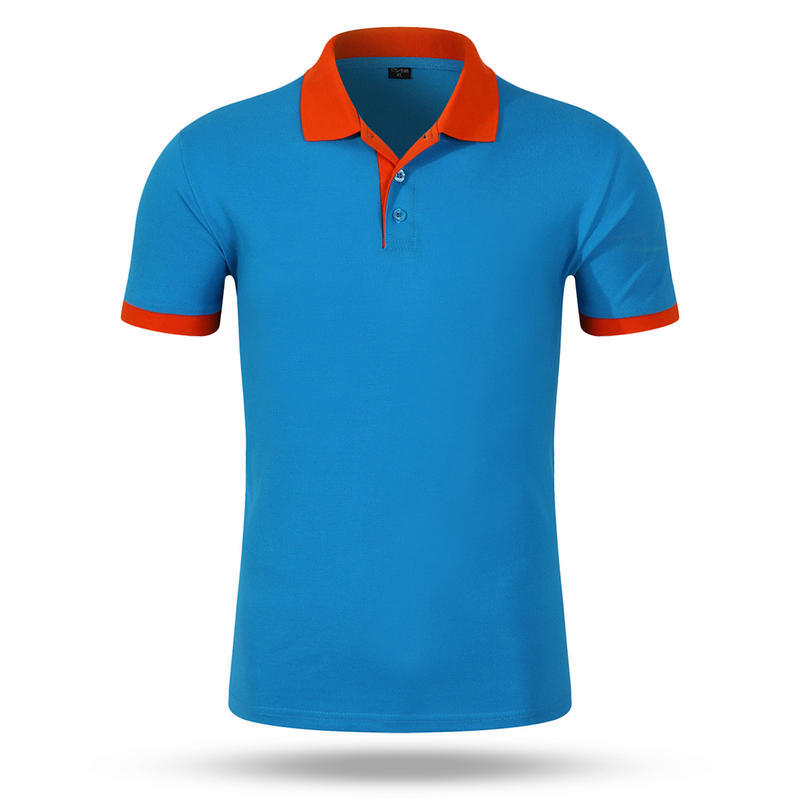 Bleu paon à rayures orange