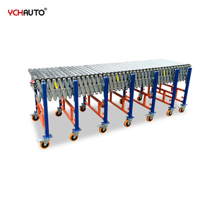 Línea de descarga de contenedores portátil Transportador de rodillos flexible automatizado Máquina de descarga de carga con CE para la venta - Product Image 5