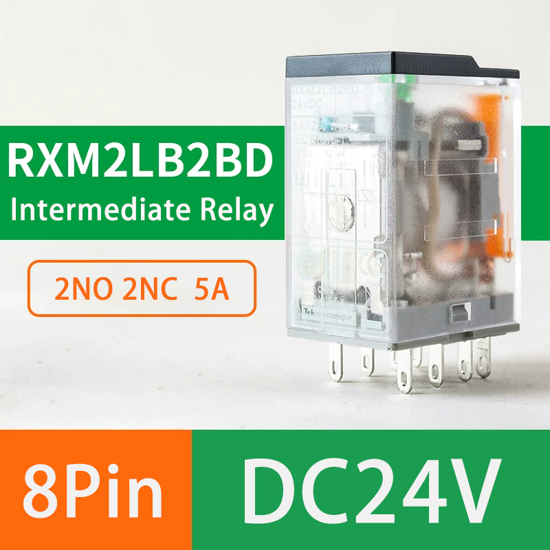RXM2LB2BD 8Pin 24VDC