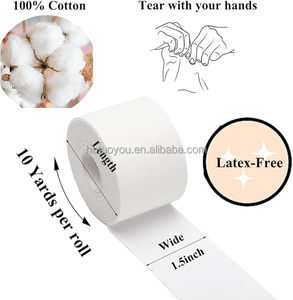 Biểu Tượng Tùy Chỉnh 100% Bông 5M Băng Thể Thao Đấm Bốc Ngón Tay 2.5Cm Trắng Oxit Kẽm Tùy Chỉnh Đấm Bốc Băng - Product Image 2