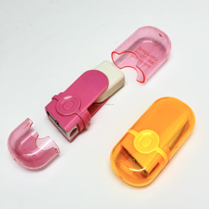 鉛筆削り消しゴム組み合わせ学生文房具工場卸売プロモーションスクール用品先生おすすめ