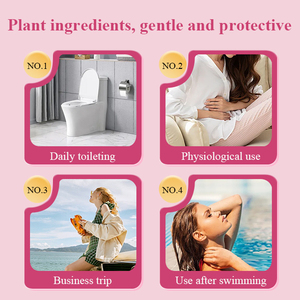 Hoge Efficiëntie Organische Reiniging Vrouwelijke Doekjes Ph-Gebalanceerd Voor Vrouwen Individueel Verpakt Handig Voor Intieme Schoonmaak - Product Image 6