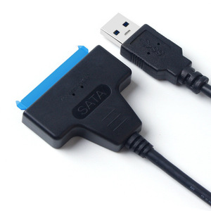 สายอะแดปเตอร์ USB3.0 SATA 2.5นิ้ว3.5นิ้วสำหรับคอมพิวเตอร์สายเคเบิลข้อมูลฮาร์ดดิสก์ PVC สำหรับกล้องสำหรับกล้องคอมพิวเตอร์ - Product Image 1
