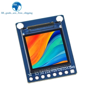 TZT 0,85 Zoll 0,85 "Farb-TFT-Anzeige modul HD IPS LCD-LED-Bildschirm 128 X128 SPI-Schnitts telle ST7735 Controller für Arduino