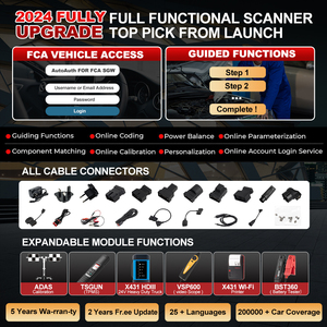 Новый Запуск X431 Pro5 PRO 5 Obd2 Ecu Тюнинг ECU программирование программатор Автомобильный сканер Диагностика Инструменты диагностическая машина для автомобиля - Product Image 6