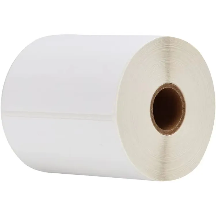 उच्च गुणवत्ता स्वयं चिपकने वाला थर्मल पेपर रोल तांबा लेपित कागज लेबल