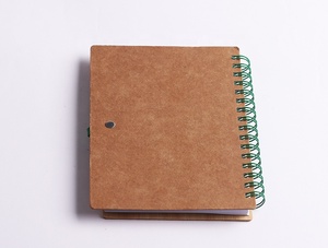 个性竹子便签纸再生纸笔记本螺旋迷你笔记本带笔便签 - Product Image 5