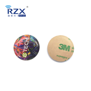 RFID Customized Waterproof NFC NTAG 213 Epoxy Tag with Custom Color Logo Anti Metal Layer <strong>Program</strong> with Phone - Product Image 3