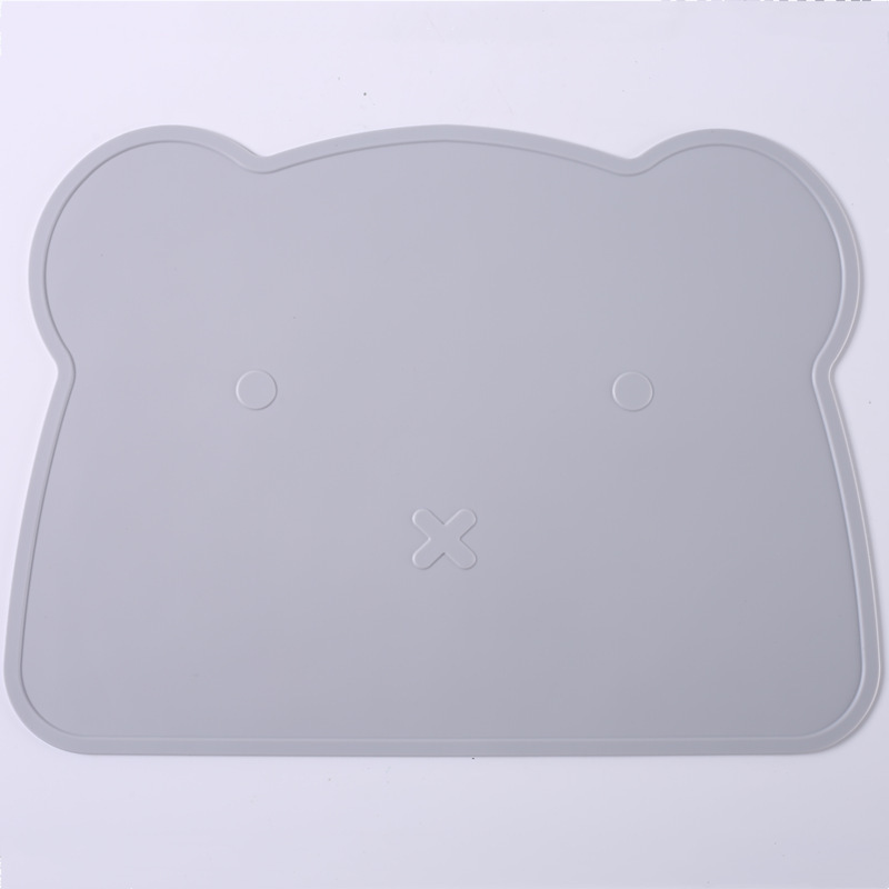 Set de table ours gris argenté