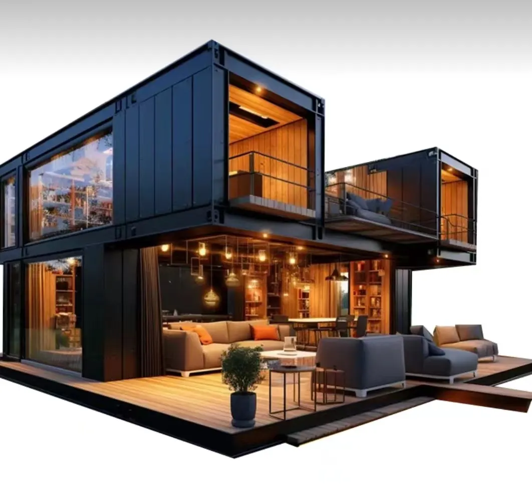 Hot Sell Nieuw Ontwerp Mobiel Prefab Containerhuis Living 40ft Flat Pack Modern Container Home 20ft Containerhuis