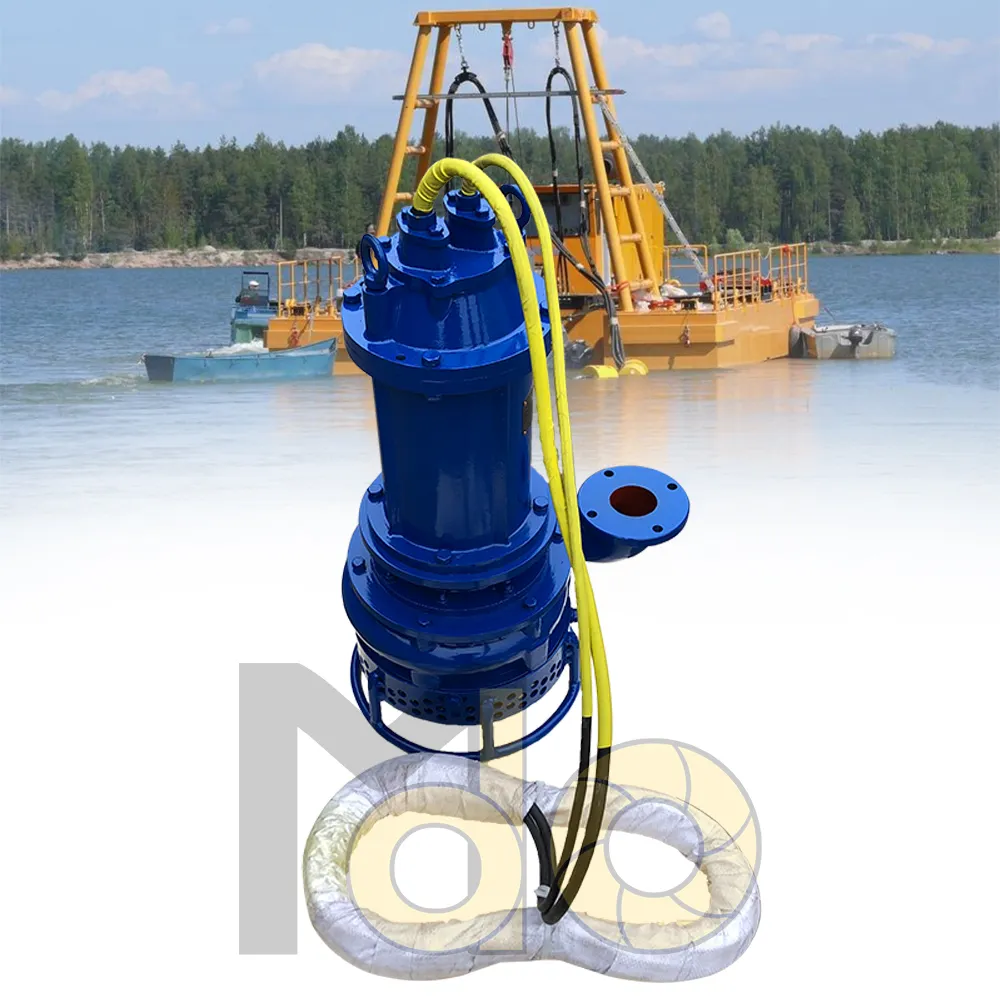 Mini-Sand bagger Tauch-Sand pumpe mit geringem Volumen Seesand-Gülle-Wasser bagger pumpe für Bagger