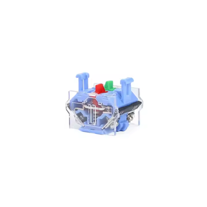 LA38 interruttore a pulsante di blocco auto-Reset 22mm piccola corrente momentanea 1NO 1NC Max 10A - Product Image 3