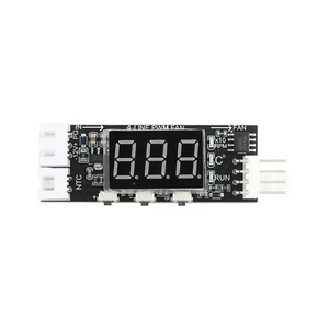 DC 12V 4 filo ventola PWM controllo temperatura regolatore velocità Display digitale supporto ventola 3A fuori modulo di controllo - Product Image 2