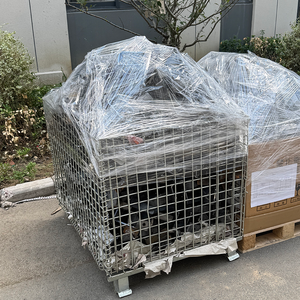 Truelisort kim loại kho lưu trữ giỏ hàng Khả năng chịu tải cao xử lý Xe đẩy cho hậu cần cơ sở - Product Image 2