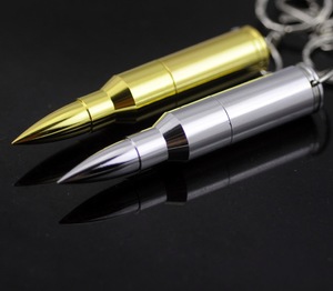 创意促销礼品Usb 2.0接口定制徽标印刷金属子弹形状Usb闪存键 - Product Image 6