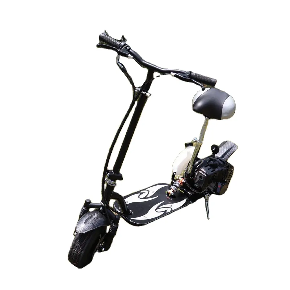Personalizado venda quente adulto scooter de gás 49cc gas scooter moped scooter do gás 71cc mais rápido