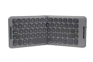 Teclado inalámbrico plegable silencioso de aleación de aluminio compatible con Mac para Windows y Android Nuevo stock disponible - Product Image 3