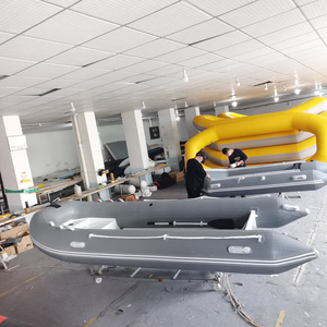Chất lượng cao 13ft 14ft 16ft rib390 420 480 cứng nhắc nhôm hull Orca hypalon/PVC Inflatable thuyền đánh cá - Product Image 5