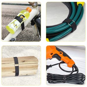 Cinta de gancho y bucle autoadhesiva Sujetadores de gancho y bucle de plástico de alta calidad Correa de cinta Gancho y bucle de un lado en el mismo lado - Product Image 5